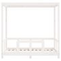 Voir la diapositive 4 : VIDAXL Cadre de lit pour enfant blanc 70x140 cm bois de pin massif