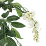 Voir la diapositive 3 : VIDAXL Glycine artificielle 560 feuilles 80 cm vert et blanc