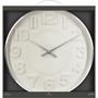 Voir la diapositive 3 : ATMOSPHERA Horloge Murale  Contemporain  40cm Argent