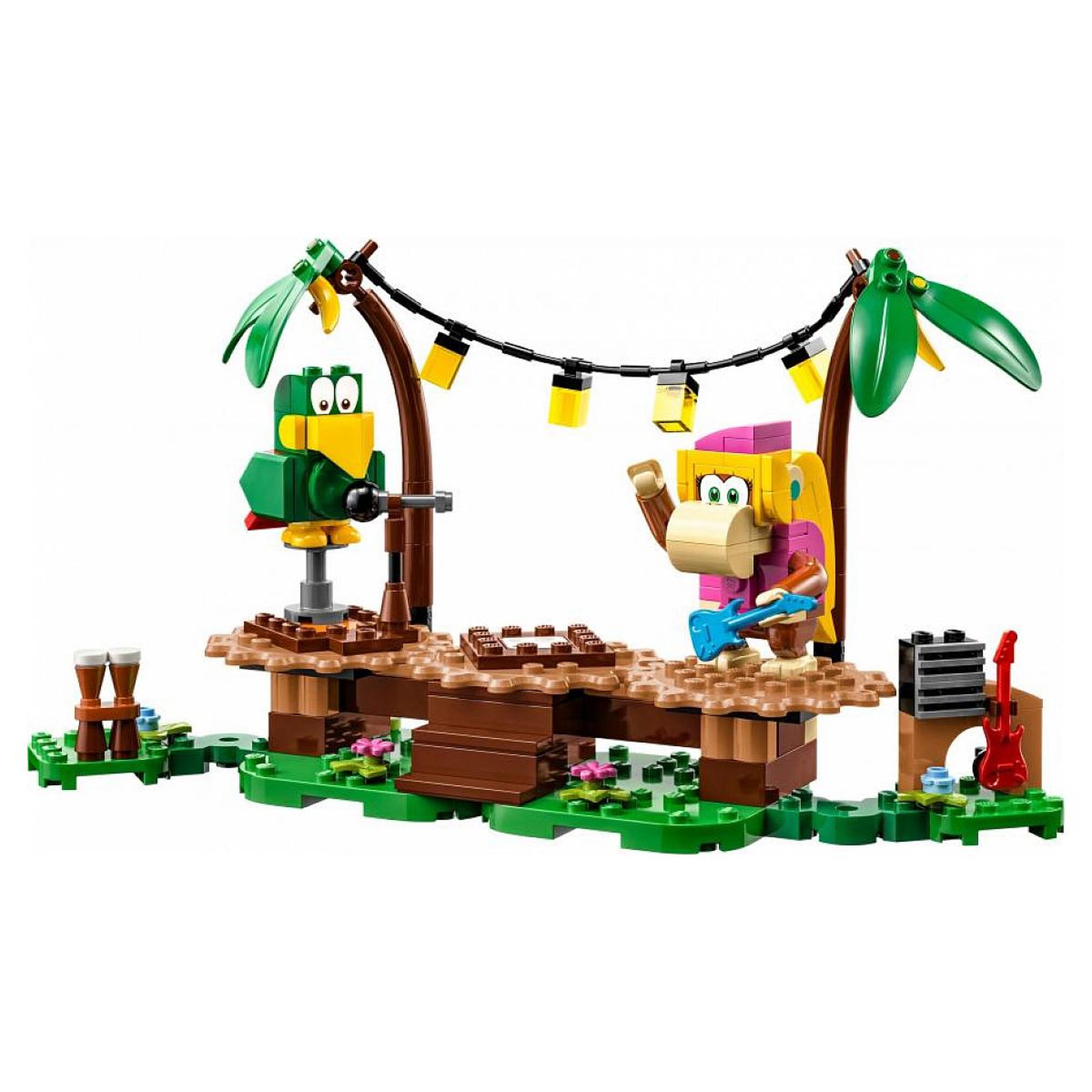 Voir la diapositive 5 : LEGO 71421 Ensemble d extension concert de Dixie Kong dans la jungle Super Mario™