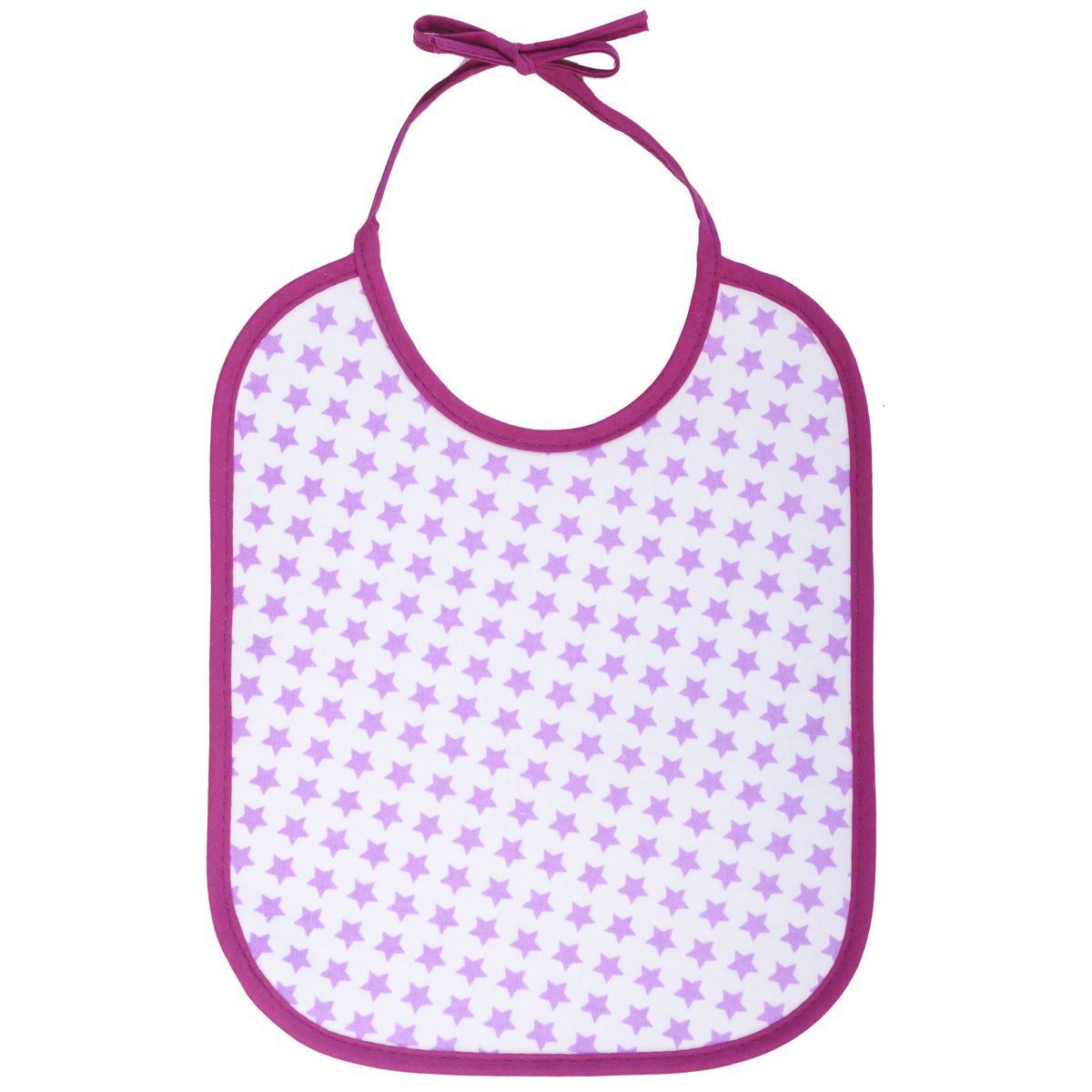 POUCE Lot de 7 bavoirs à lacet 20 x 25 cm