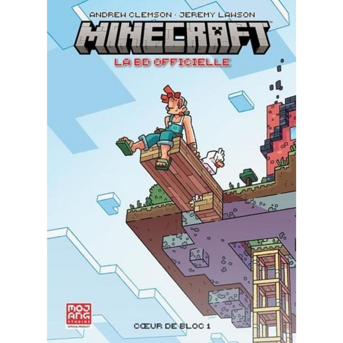 MINECRAFT - LA BD OFFICIELLE TOME 1 : COEUR DE BLOC. AVEC 1 CARTE EDITION LIMITEE MINECRAFT OFFERTE, Clemson Andrew