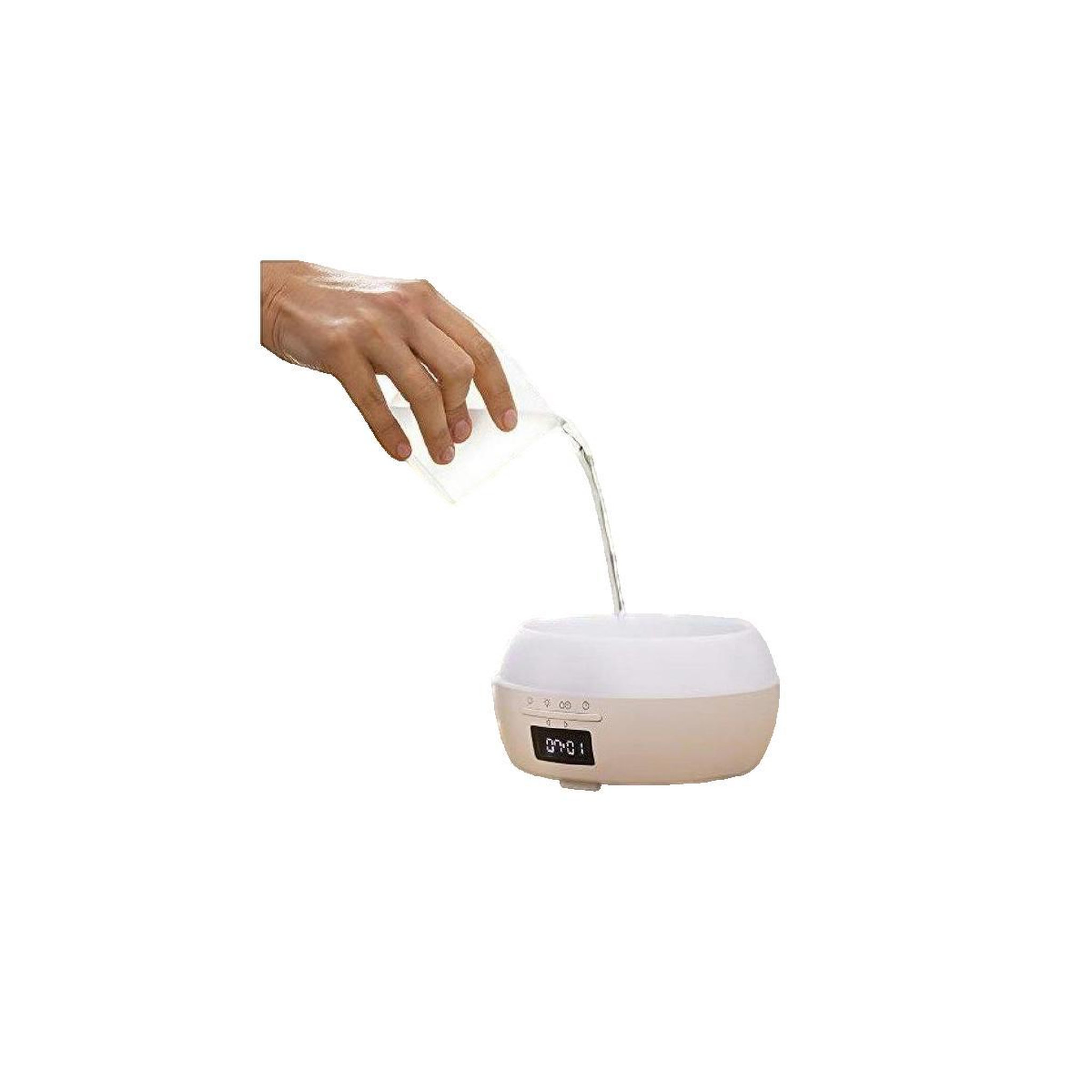 Voir la diapositive 3 : CECOTEC Diffuseur d'huiles essentielles Cecotec PureAroma 550 blanc avec Bluetooth