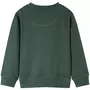 VIDAXL Sweatshirt pour enfants vert fonce 140