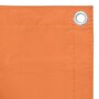 VIDAXL Ecran de balcon Orange 75x500 cm Tissu Oxford