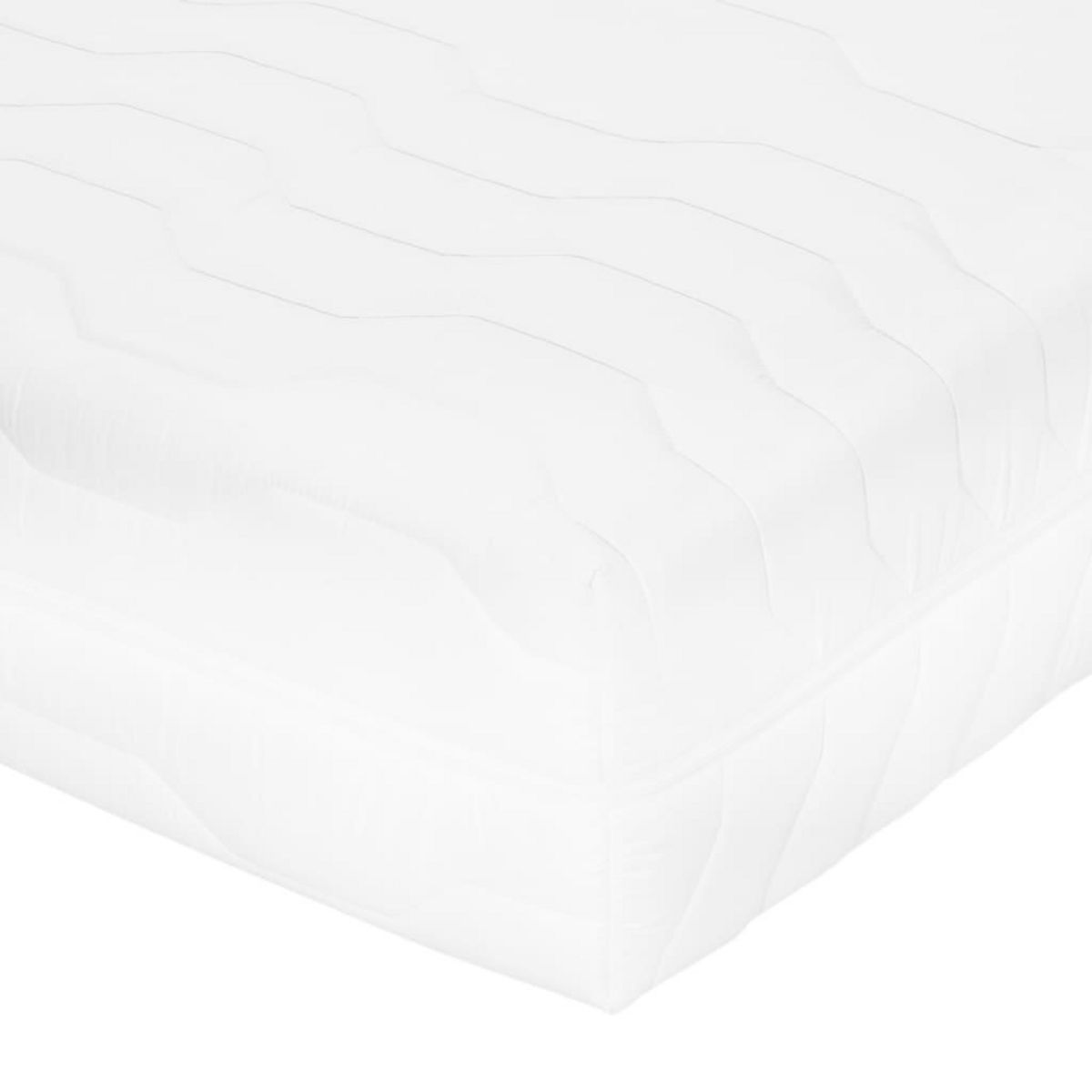 VIDAXL Matelas 90 x 200 cm 7 zones Ressort ensache 20 cm H2
