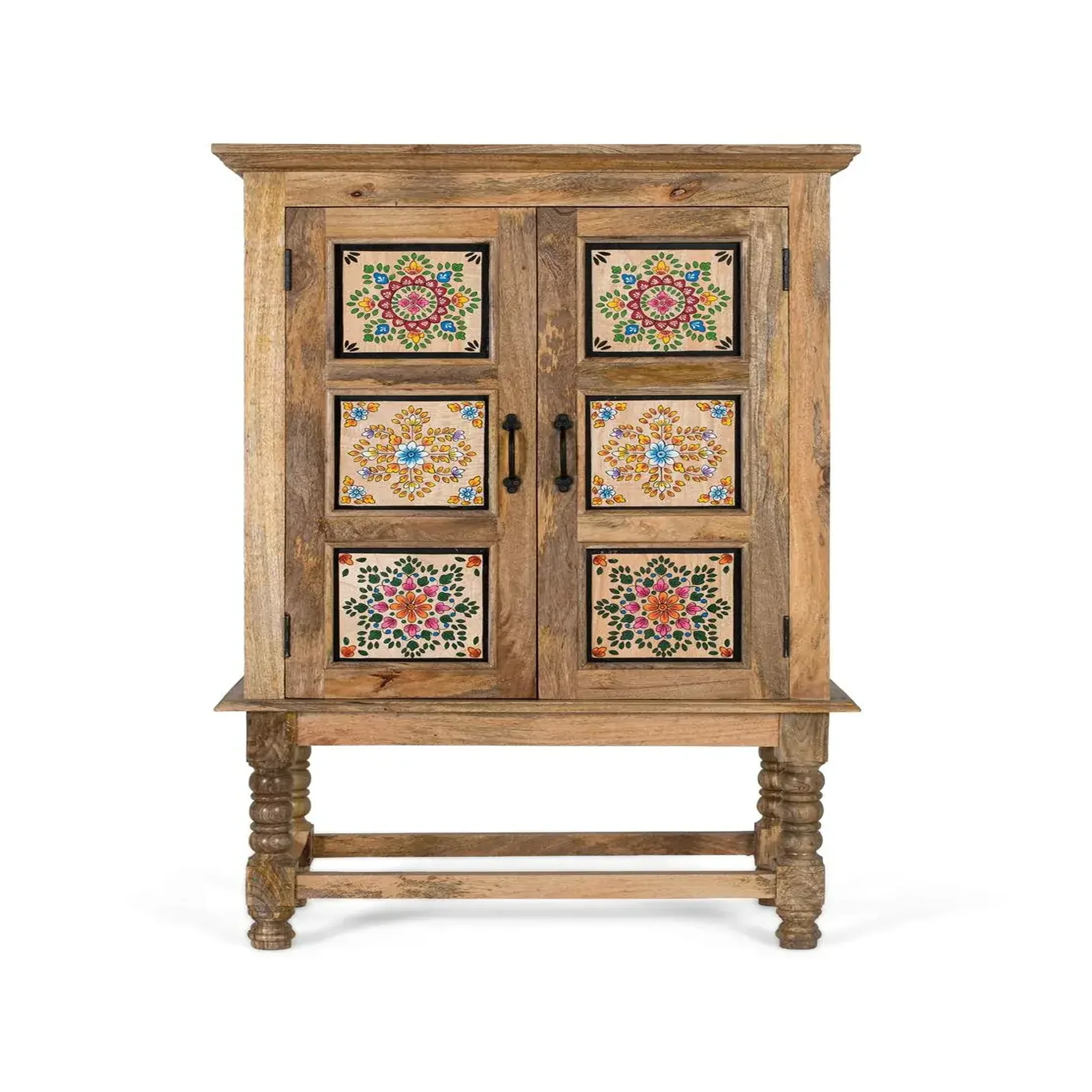 GINER Y COLOMER SL Armoire en bois de manguier 82cm style ethnique colonial