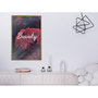 Voir la diapositive 2 : Paris Prix Affiche Murale Encadrée  Beauty of the Flowers