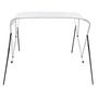 Voir la diapositive 3 : VIDAXL Auvent bimini a 3 arceaux Blanc 183x196x137 cm