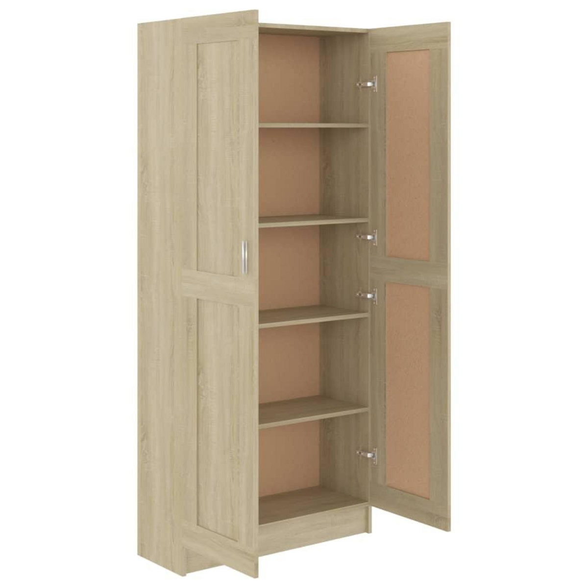 VIDAXL Bibliotheque Chene sonoma 82,5x30,5x185,5 cm Bois d'ingenierie