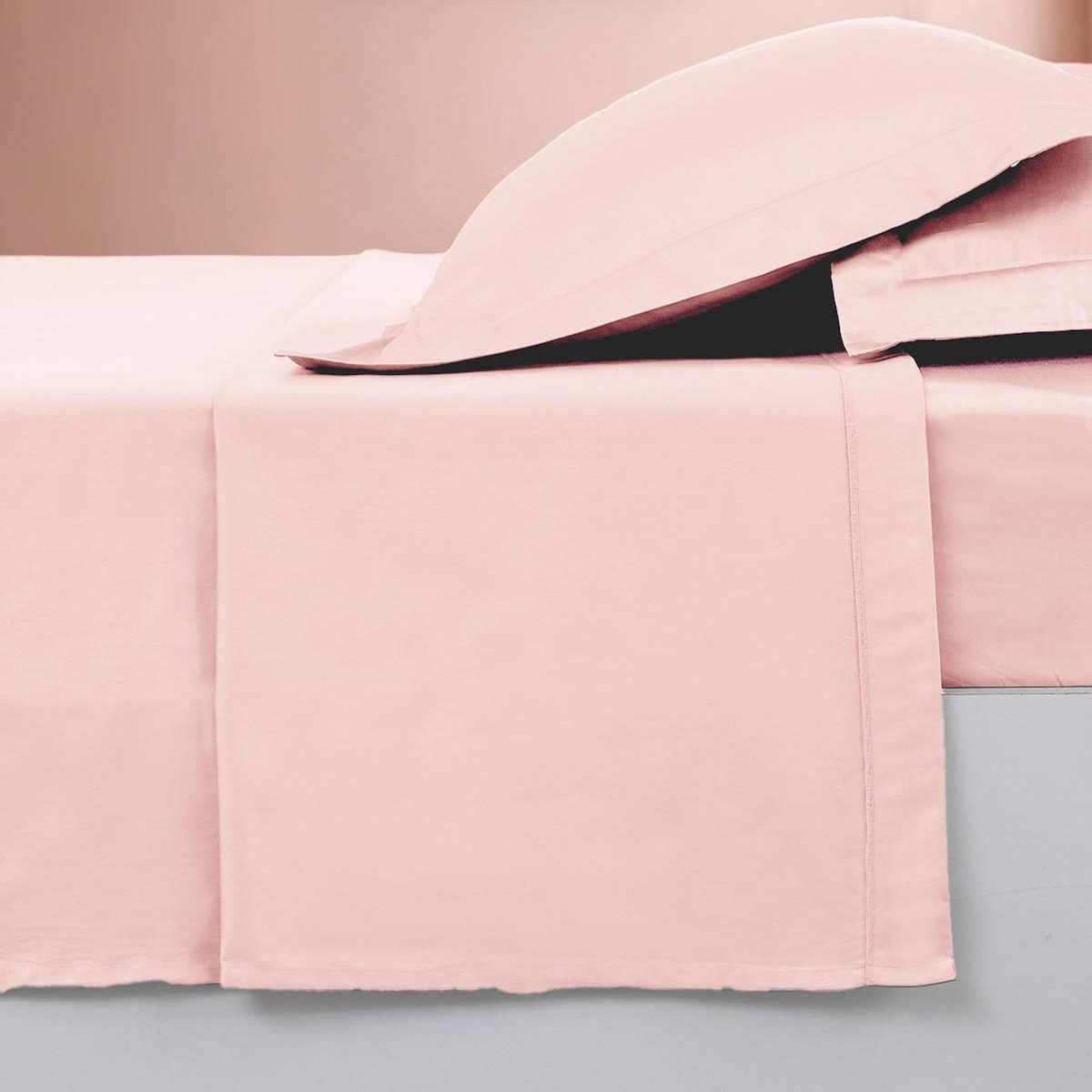 Sensei Maison Drap plat en percale de coton SOFT PERCALE