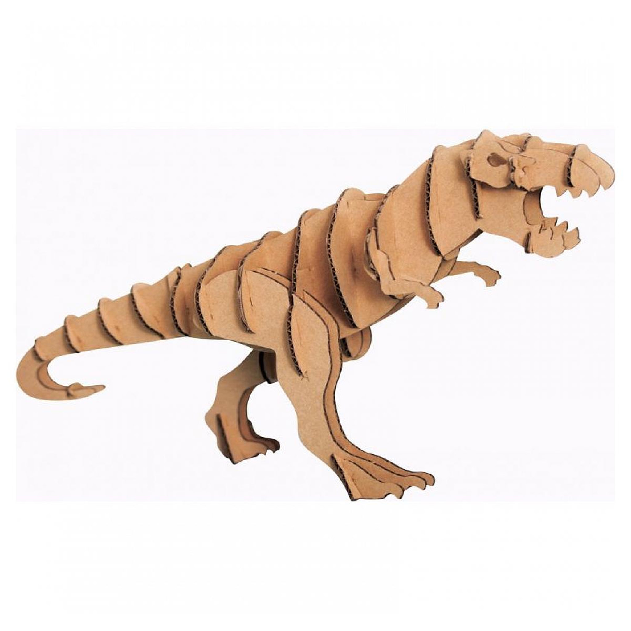Graine créative Maquette en carton theme Tyranosaure