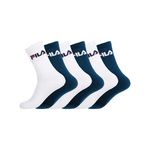 FILA Lot de 6 Paires de Chaussettes Tennis homme. Coloris disponibles : Bleu