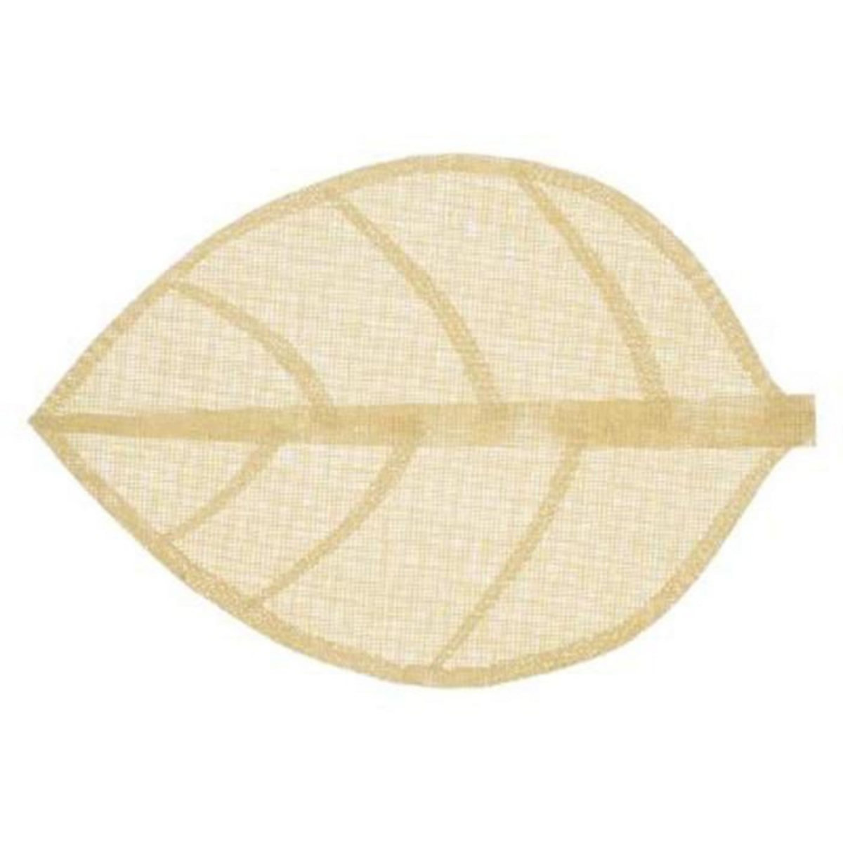 SECRET DE GOURMET Set de Table  Feuille  33x50cm Naturel