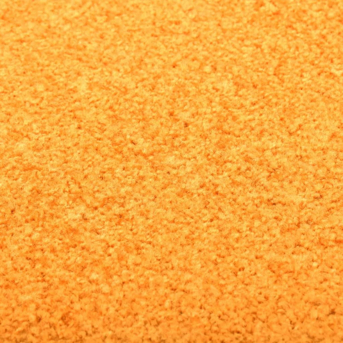 VIDAXL Paillasson lavable Orange 90x120 cm