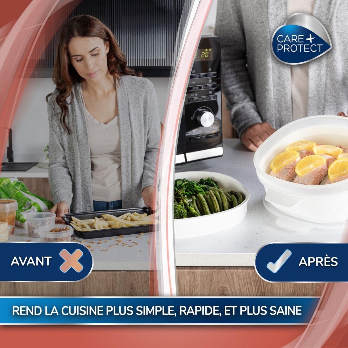 CARE PROTECT Cuiseur vapeur Cuiseur a vapeur universel