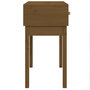 Voir la diapositive 5 : VIDAXL Table console Marron miel 76,5x40x75 cm Bois massif de pin