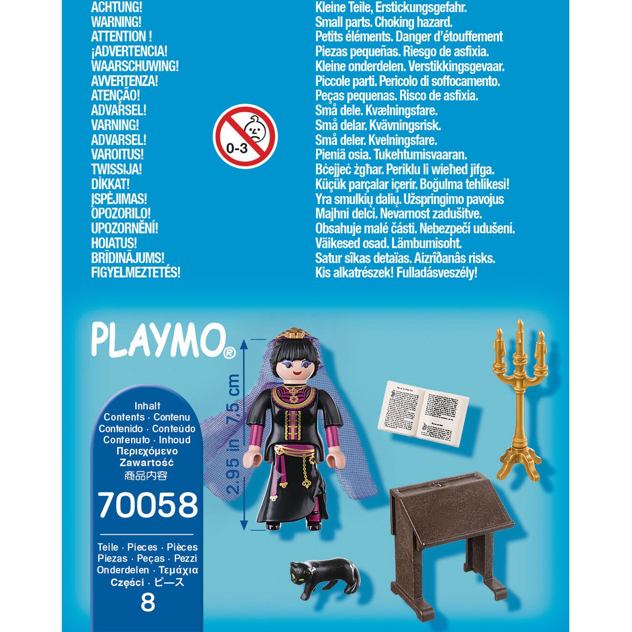 Voir la diapositive 2 : PLAYMOBIL 70058 Magicienne et grimoire