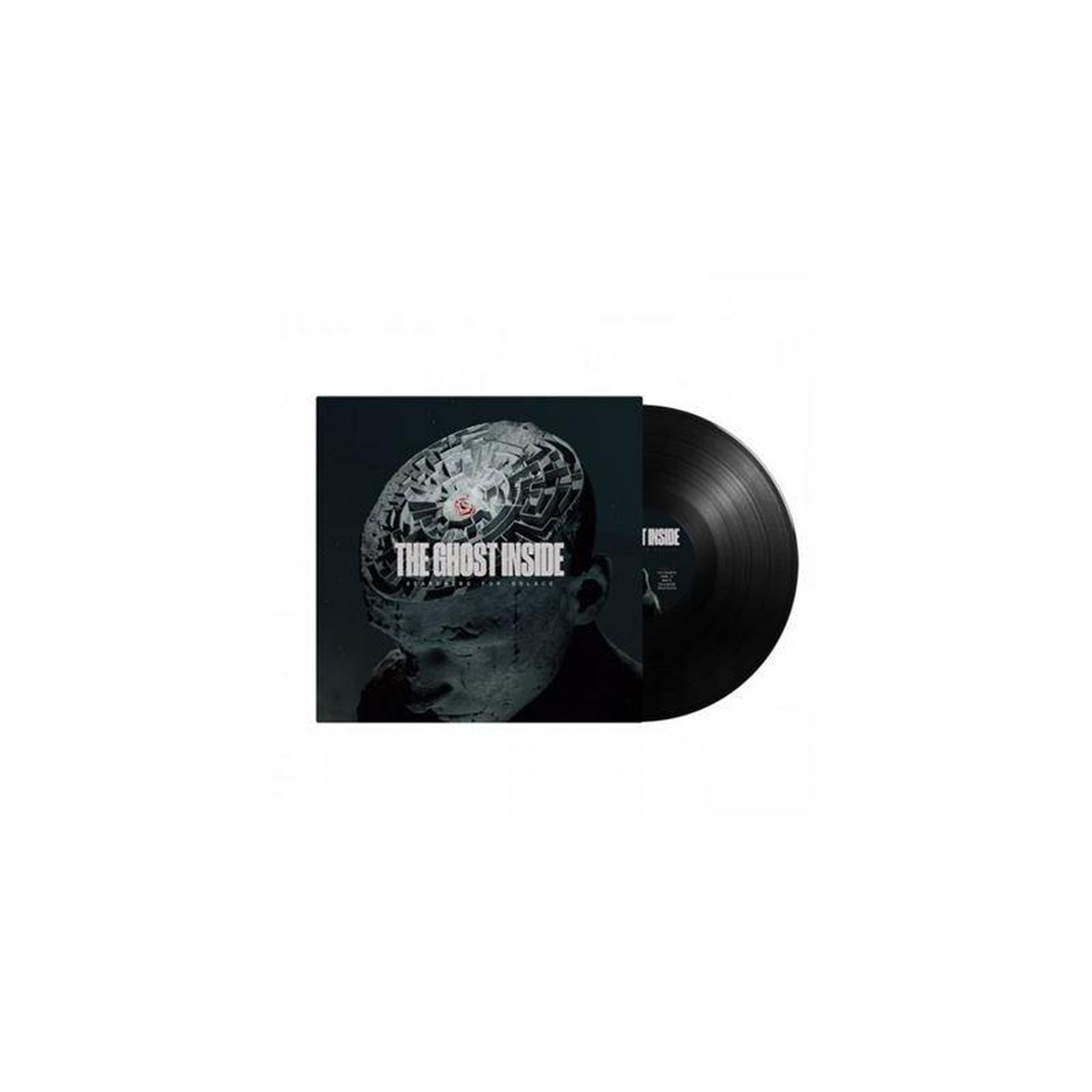 Album cd ghost inside searching for solace metalcore post-hardcore - couleur noire