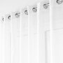 Voir la diapositive 2 : Paris Prix Rideau Voilage à Œillets  Lisséa  400x240cm Blanc