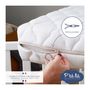 Voir la diapositive 4 : P'TIT LIT Matelas Bébé Coton Bio - 60x120x10 cm - 100% Coton - Déhoussable - Sans traitement chimique