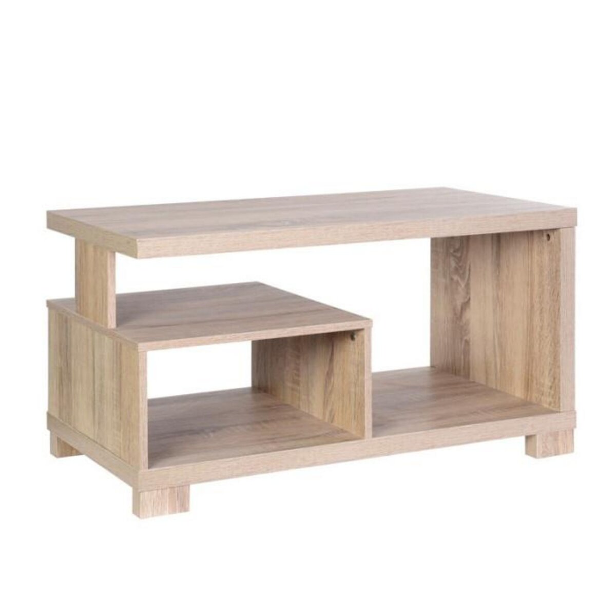 ATMOSPHERA Table Basse Avec Étagères  Bivoak  75cm Beige