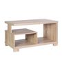 Voir la diapositive 3 : ATMOSPHERA Table Basse Avec Étagères  Bivoak  75cm Beige
