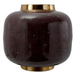 Paris Prix Vase Rond Design  Typo  20m Marron