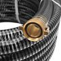 Voir la diapositive 3 : VIDAXL Tuyau d'aspiration avec raccords en laiton 10 m 25 mm Noir