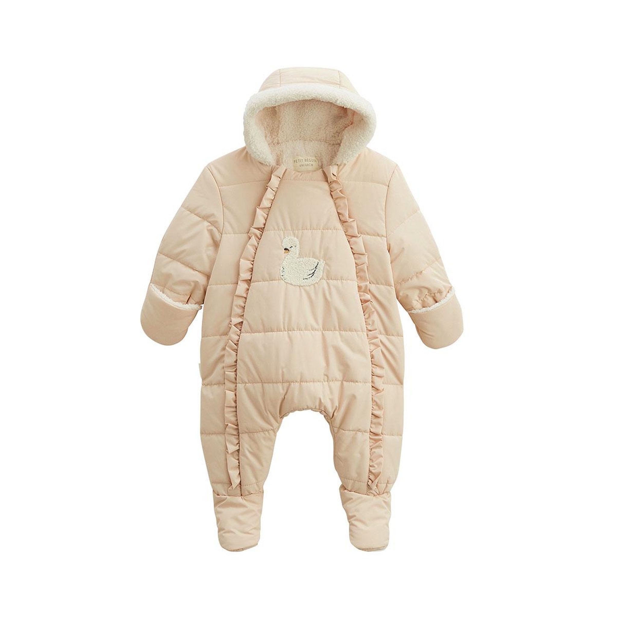 Petit Béguin Combi pilote Perle. Coloris disponibles : Beige