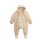 Petit Béguin Combi pilote Perle. Coloris disponibles : Beige