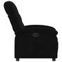 Voir la diapositive 4 : VIDAXL Fauteuil inclinable Noir Tissu