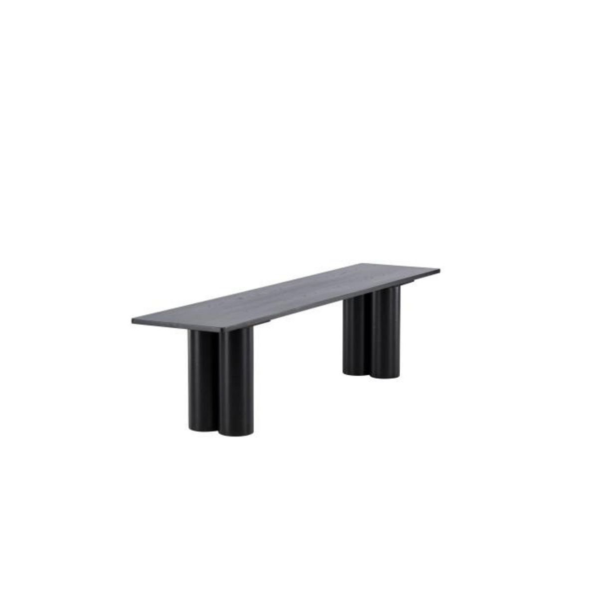 Paris Prix Banc Design  Olivia  180cm Noir