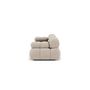 Voir la diapositive 4 : LISA DESIGN Ruby - canapé droit modulable 3 places en velours texturé