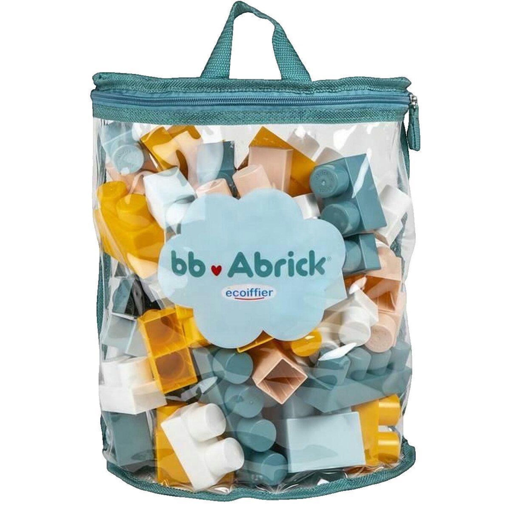 Voir la diapositive 2 : Ecoiffier Sac demi-lune - Jeu de construction - ECOIFFIER - BB Abrick - 60 pieces - +12 mois