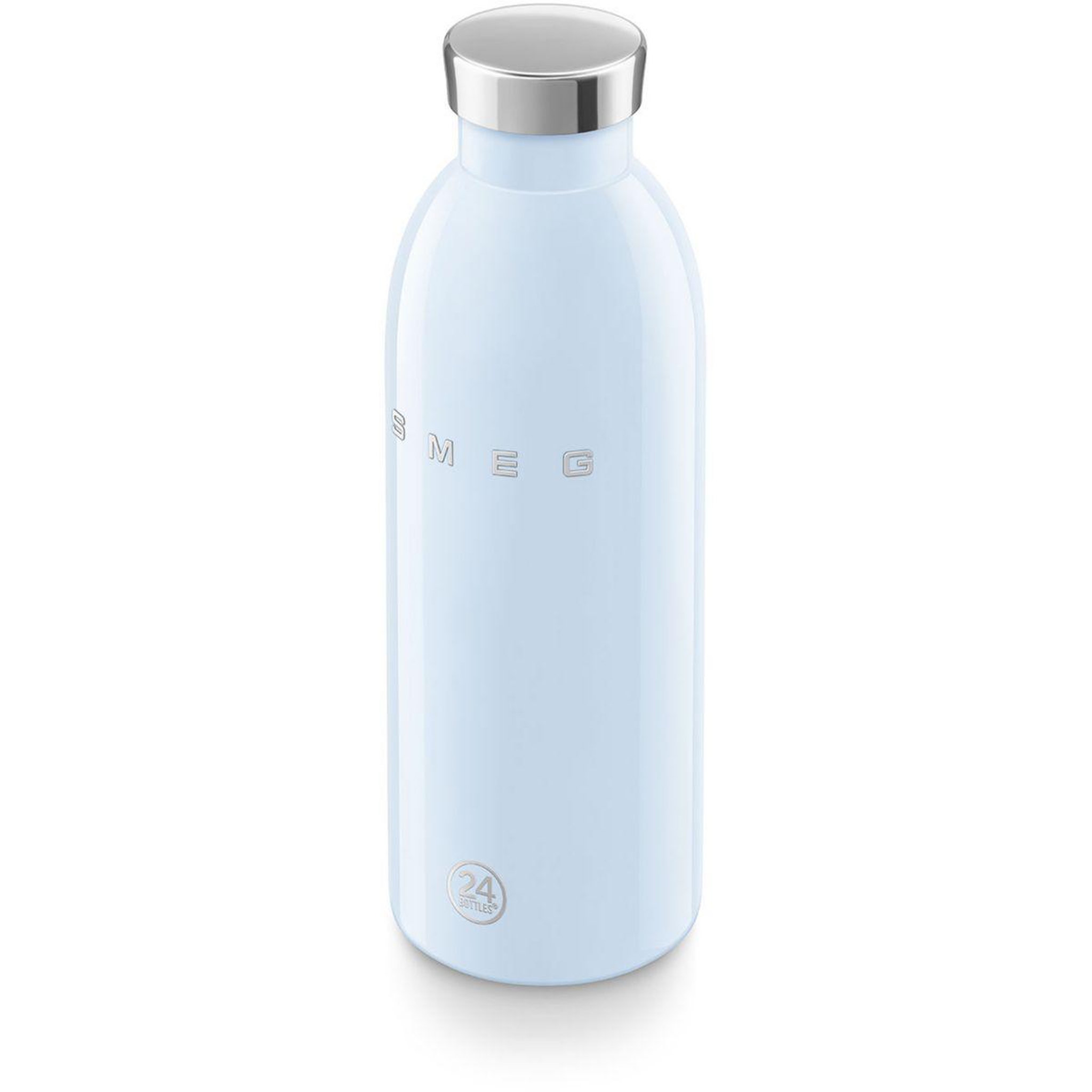 Voir la diapositive 3 : SMEG Bouteille isotherme isotherme 500ml bleu pastel