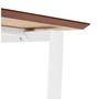 Voir la diapositive 6 : Paris Prix Bureau Design  Ribaila  130cm Naturel & Blanc