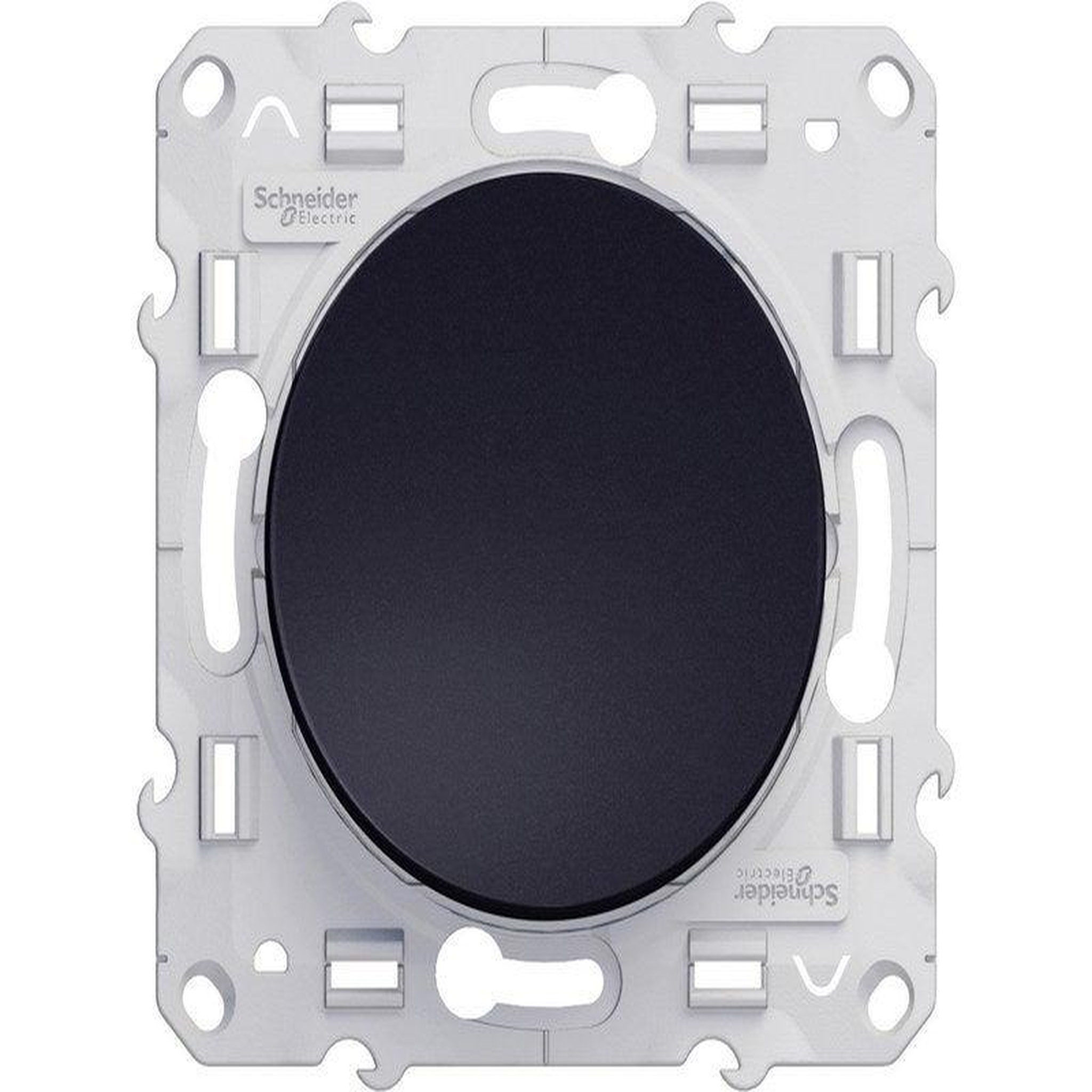 Schneider Electric Interrupteur Va-Et-Vient Odace, Gris Anthracite