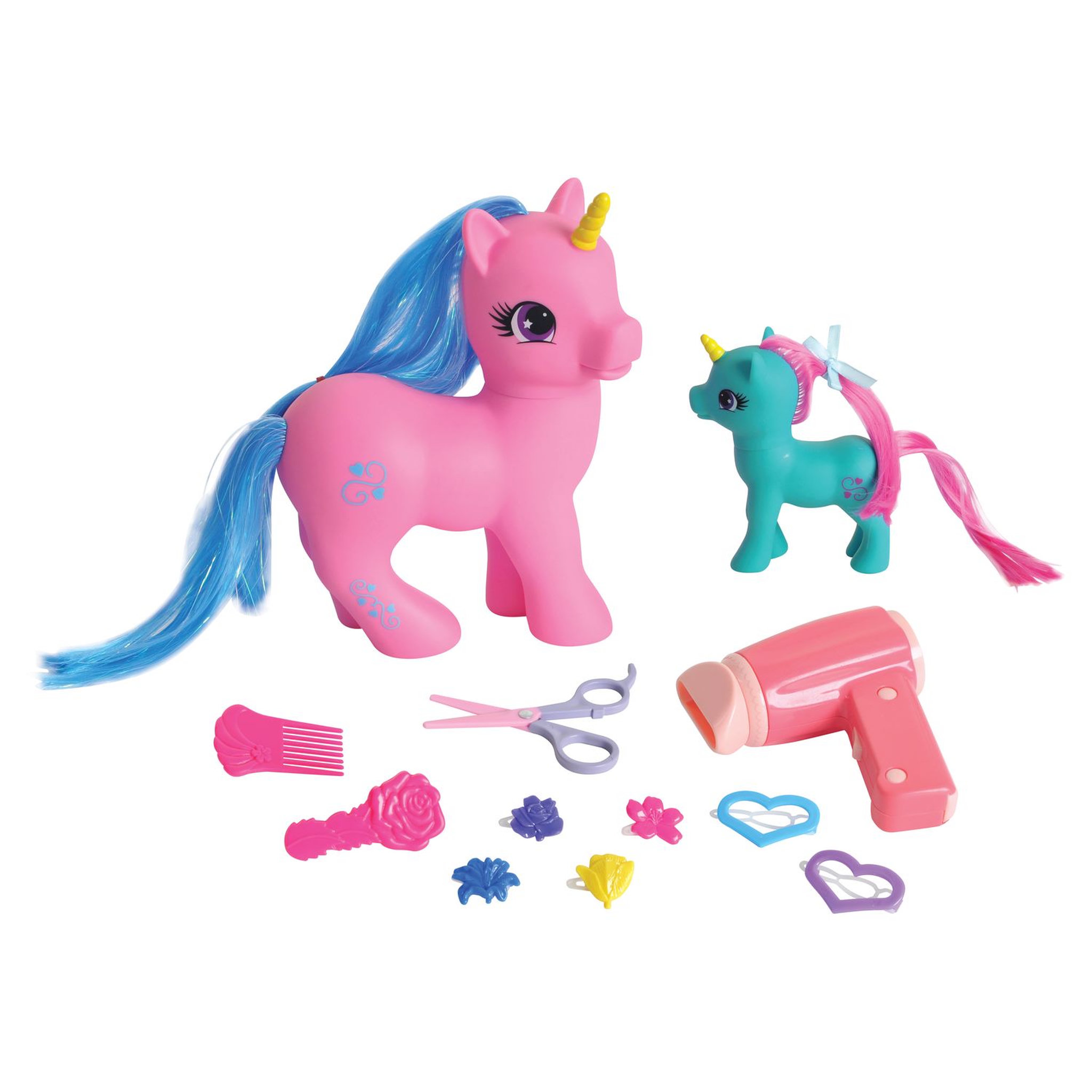 Voir la diapositive 1 : One Two Fun Coffret de beauté licorne rose