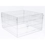 Voir la diapositive 2 : @Pet @Pet Enclos exterieur pour animaux Complete 116x116x65 cm Metal