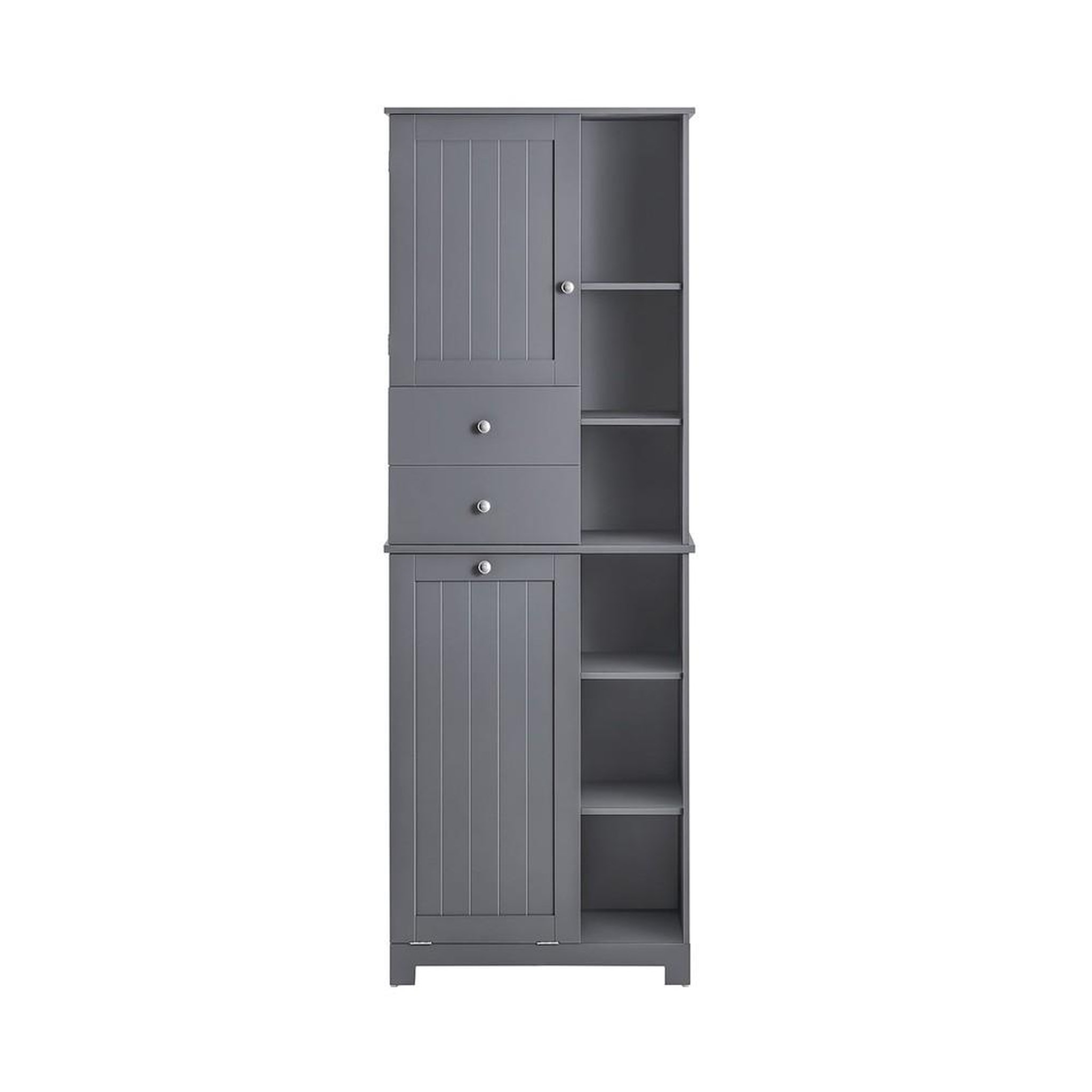 SOBUY SoBuy - Colonne De Salle De Bain à 3 tiroirs - Nordique - BZR104. Coloris disponibles : Gris, Blanc