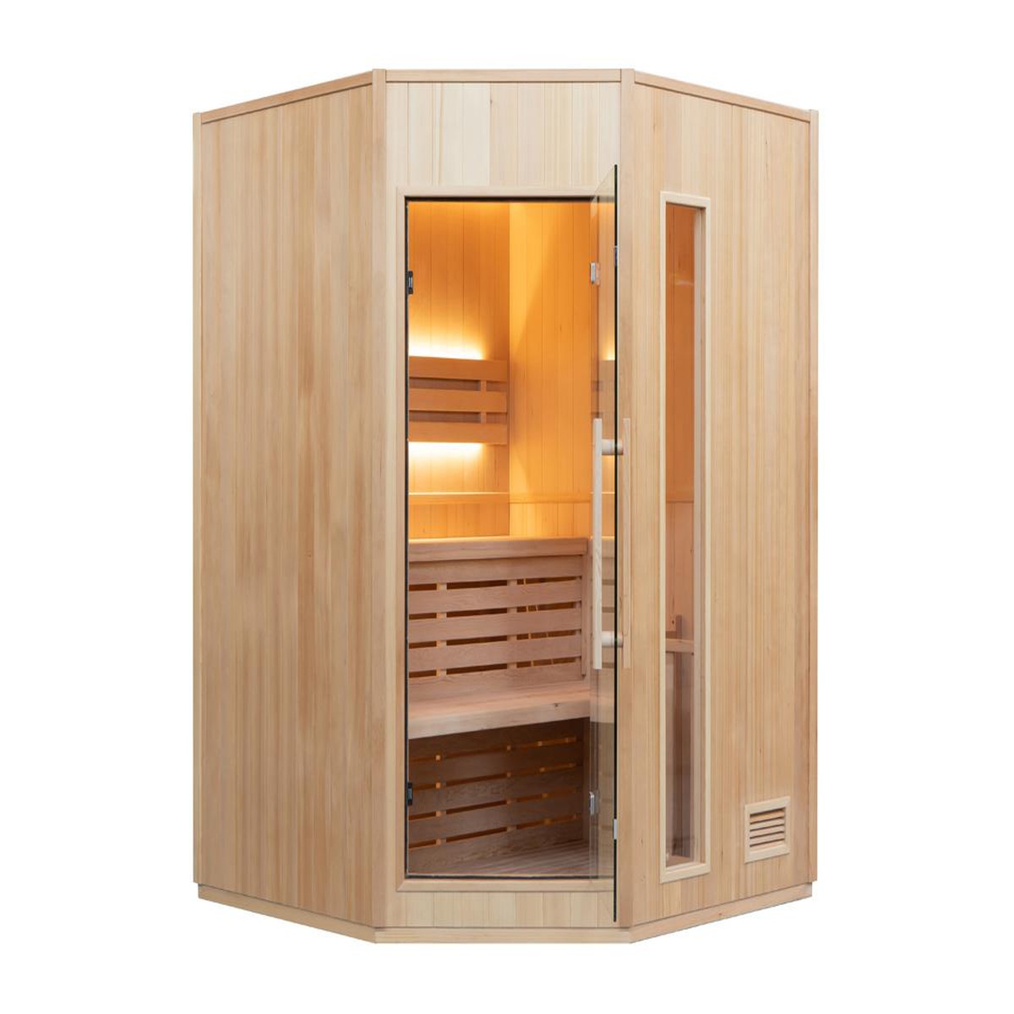 Voir la diapositive 2 : France Sauna Sauna traditionnel 3/4 places zen - france sauna