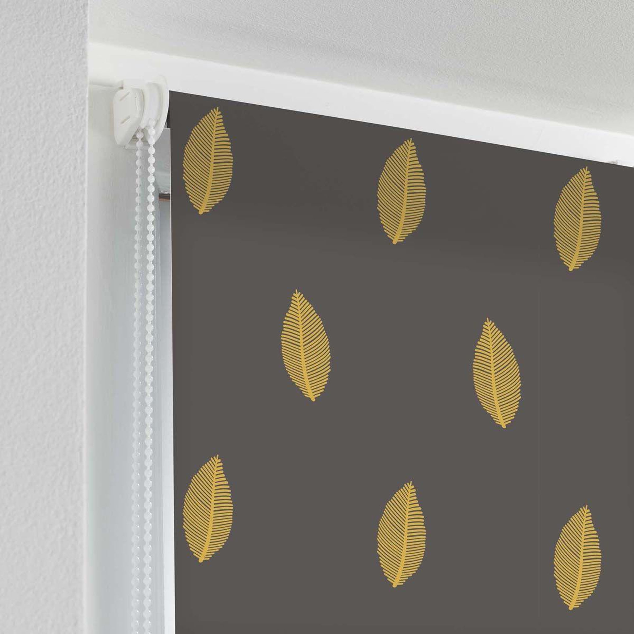 Voir la diapositive 2 : Douceur d'Intérieur Store enrouleur tamisant  verdura  120x180cm anthracite