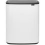 Voir la diapositive 2 : BRABANTIA Poubelle tri sélectif Bo Touch Bin 2X30L White