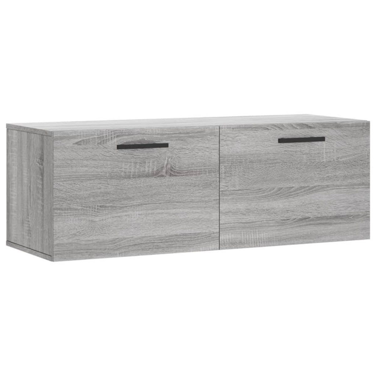 VIDAXL Armoire murale sonoma gris 100x36,5x35 cm bois d'ingenierie