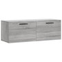 Voir la diapositive 2 : VIDAXL Armoire murale sonoma gris 100x36,5x35 cm bois d'ingenierie