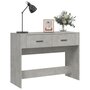 Voir la diapositive 4 : VIDAXL Table console Gris beton 100x39x75 cm Bois d'ingenierie