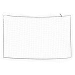 VIDAXL Filet pour remorque avec corde elastique blanc 4x2,5 m PP