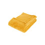 Voir la diapositive 1 : ATMOSPHERA Plaid Polaire  Microfibre  125x150cm Ocre