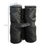 Voir la diapositive 3 : HOMCOM Lot 4 sacs de lestage de fixation pour tonnelle parasol pavillon volume max. 15kg noir